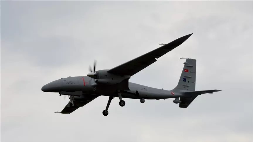 Drone tempur Bayraktar Akinci Turki